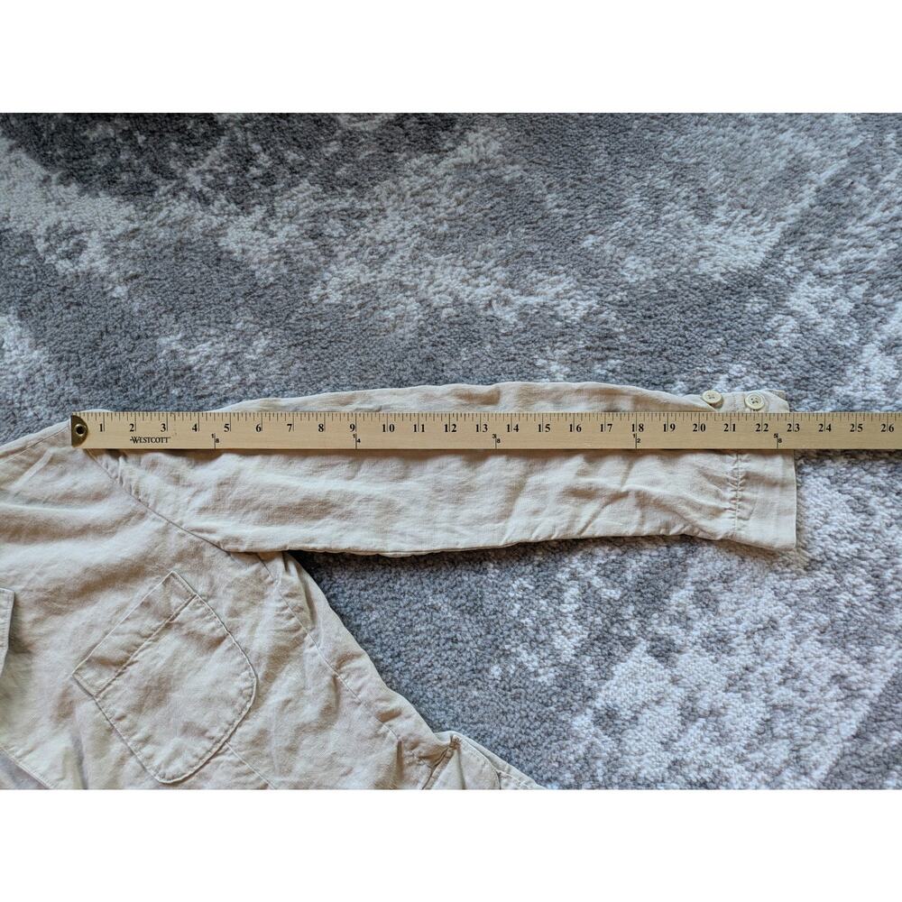 Vintage Ralph Lauren Rugby Women's 100% Linen Blazer Made In Japan - Size 0 RARE - Picture 15 of 16